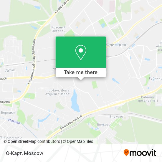 О-Карт map