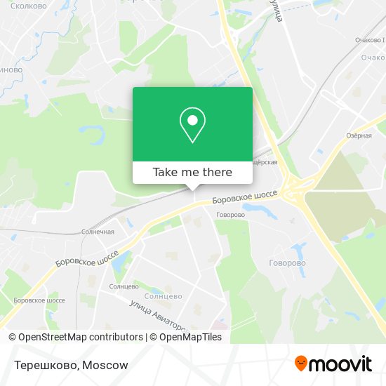 Терешково map