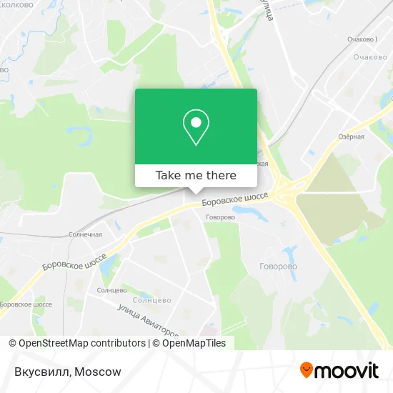 Вкусвилл map