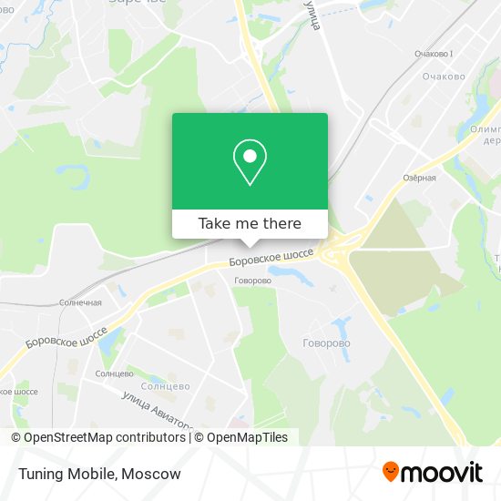 Tuning Mobile map
