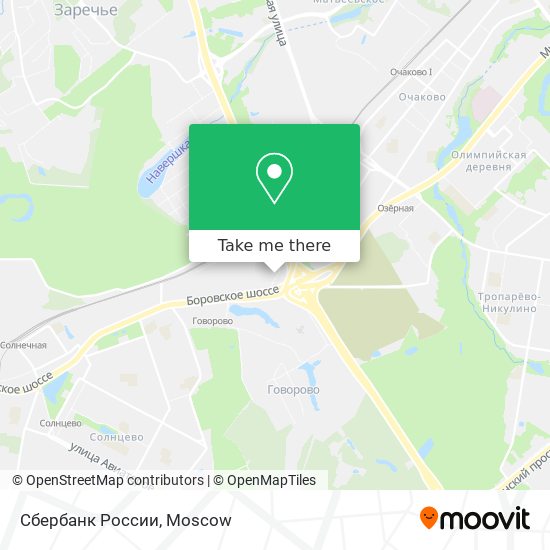 Сбербанк России map