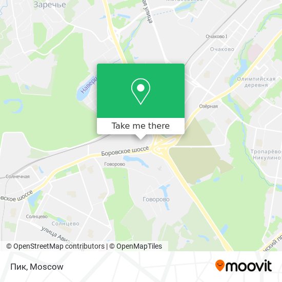 Пик map