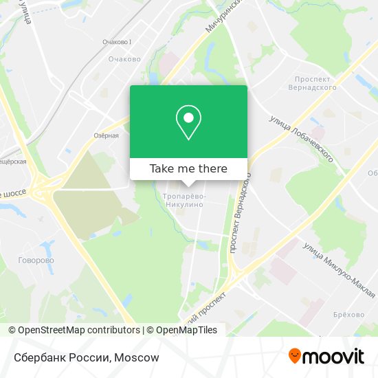Сбербанк России map