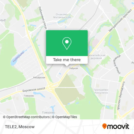 TELE2 map