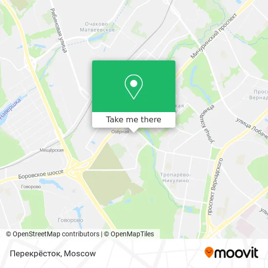 Перекрёсток map