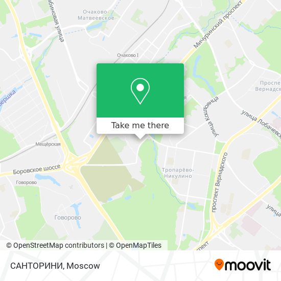 САНТОРИНИ map