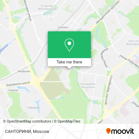 САНТОРИНИ map