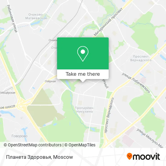 Планета Здоровья map