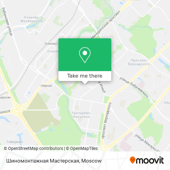 Шиномонтажная Мастерская map