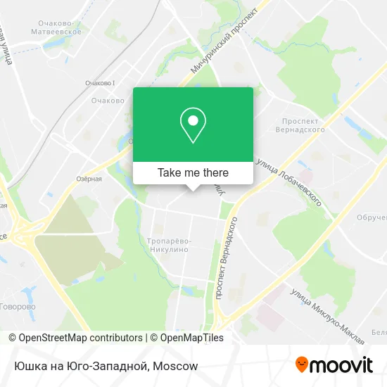 Юшка на Юго-Западной map