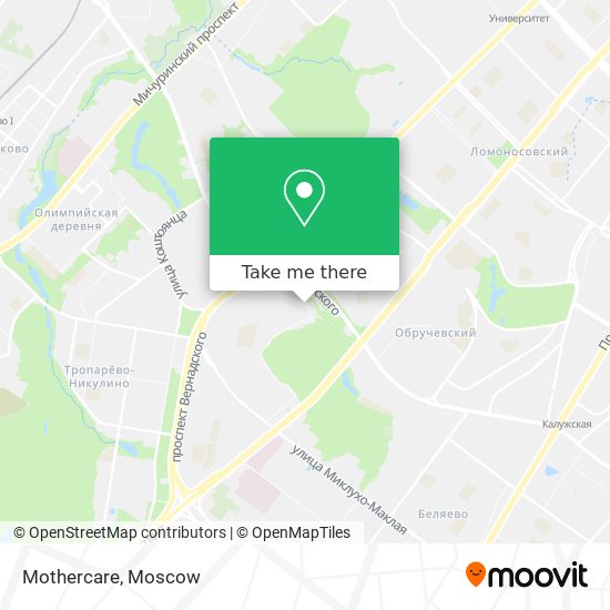 Mothercare map