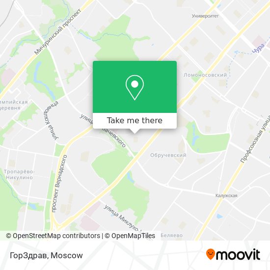 ГорЗдрав map