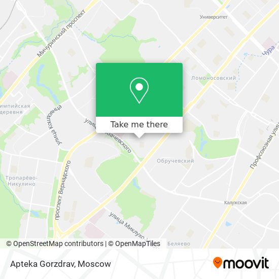 Apteka Gorzdrav map