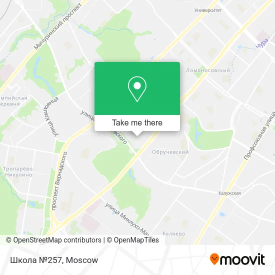 Школа №257 map