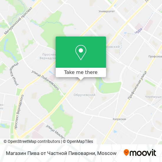 Магазин Пива от Частной Пивоварни map