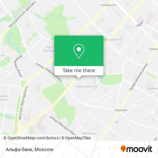 Альфа-банк map