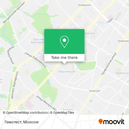 Гемотест map