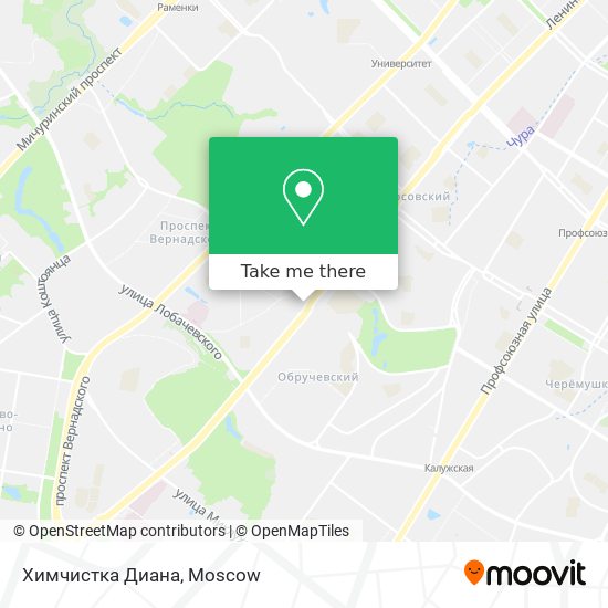 Химчистка Диана map