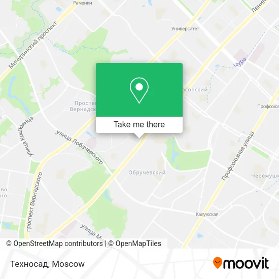 Техносад map