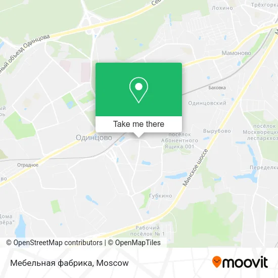 Мебельная фабрика map