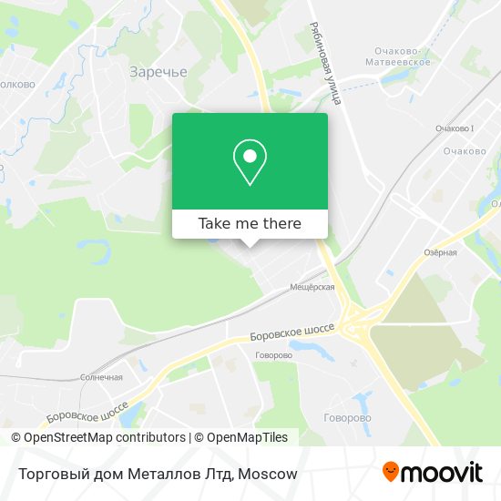 Торговый дом Металлов Лтд map