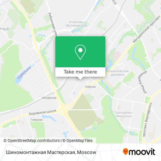 Шиномонтажная Мастерская map