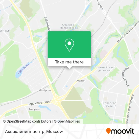 Акваклининг центр map