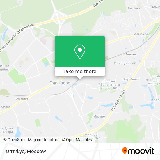 Опт Фуд map