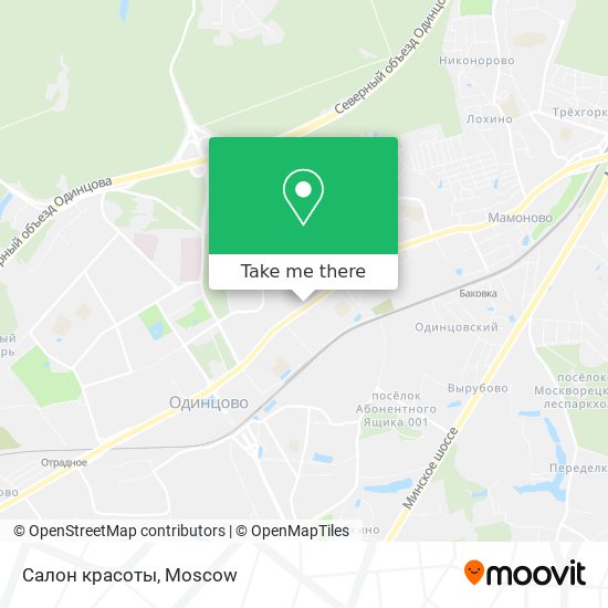 Салон красоты map