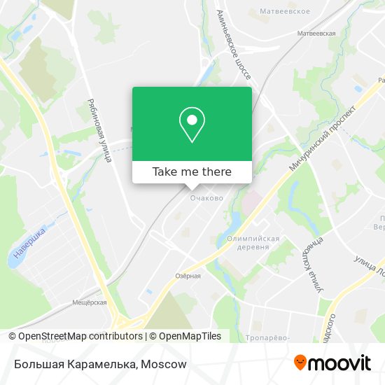 Большая Карамелька map