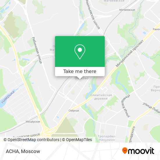 АСНА map