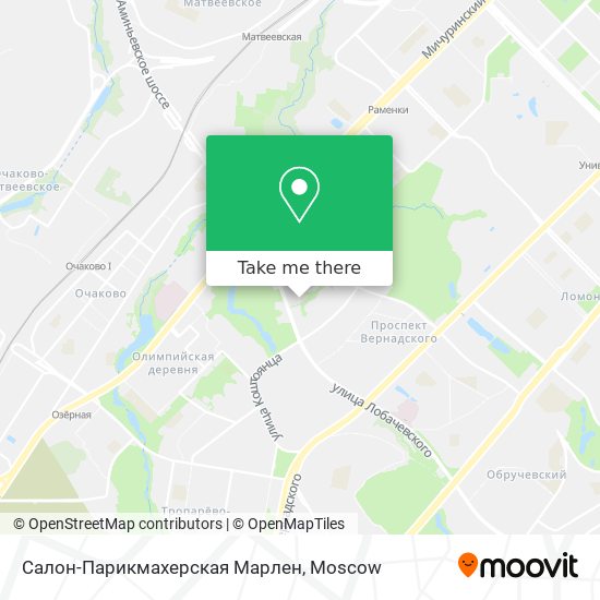 Салон-Парикмахерская Марлен map