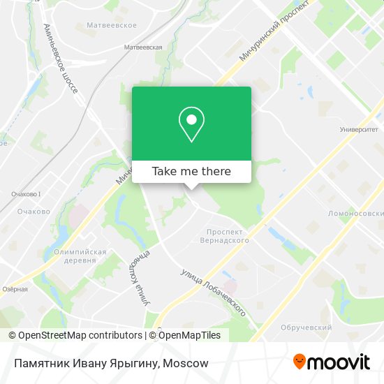 Памятник Ивану Ярыгину map