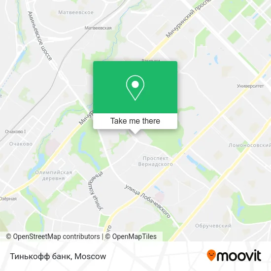 Тинькофф банк map