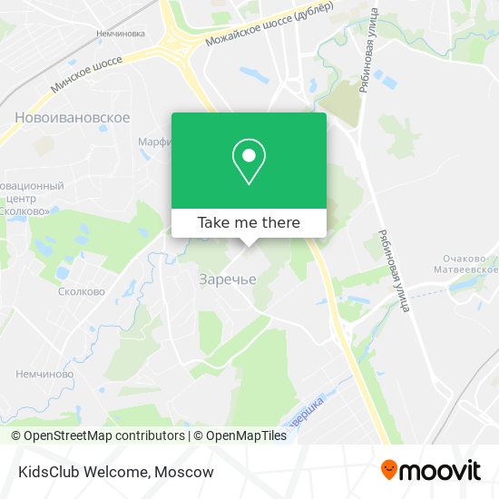 KidsClub Welcome map