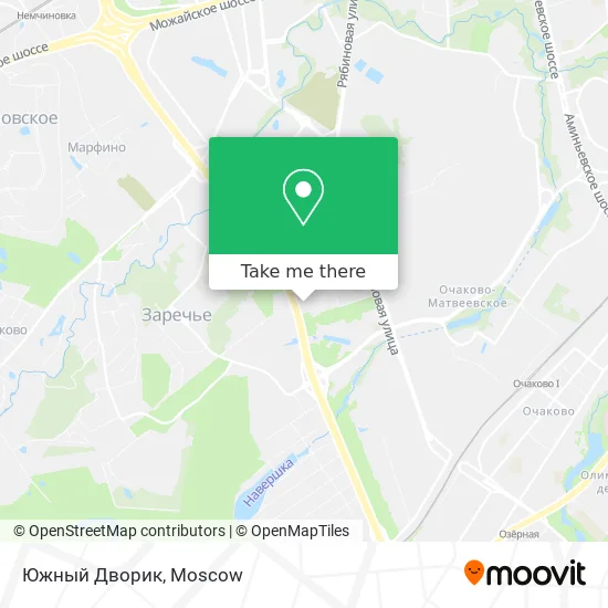 Южный Дворик map