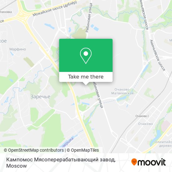 Кампомос Мясоперерабатывающий завод map