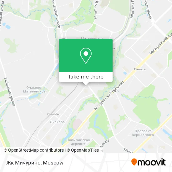 Жк Мичурино map