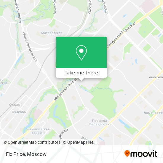 Fix Price map