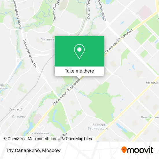 Тпу Саларьево map