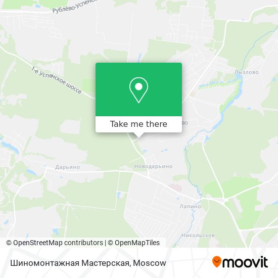 Шиномонтажная Мастерская map