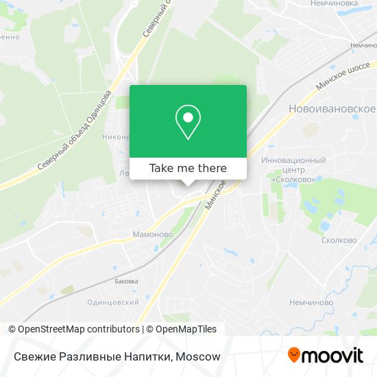 Свежие Разливные Напитки map