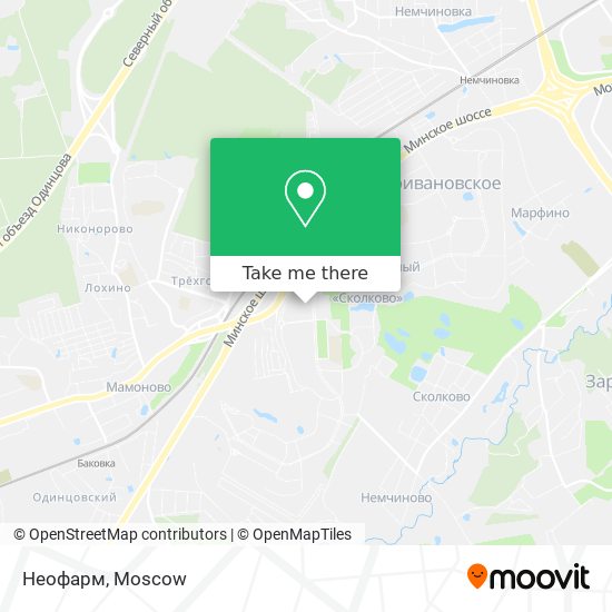 Неофарм map