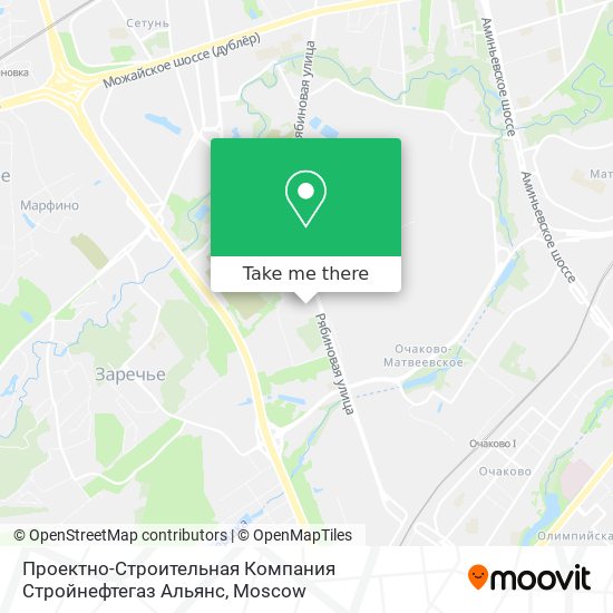 Проектно-Строительная Компания Стройнефтегаз Альянс map