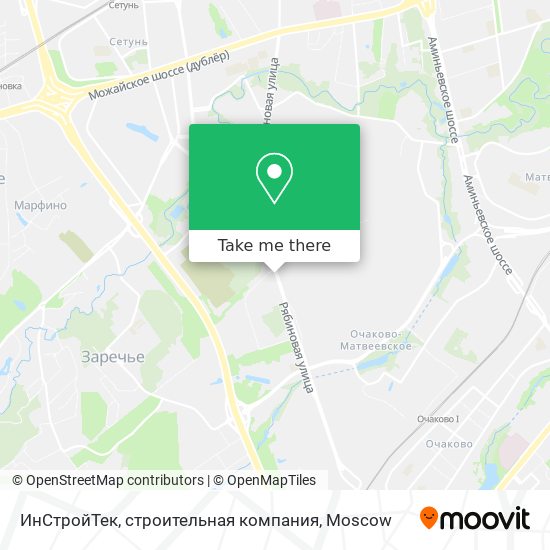 ИнСтройТек, строительная компания map