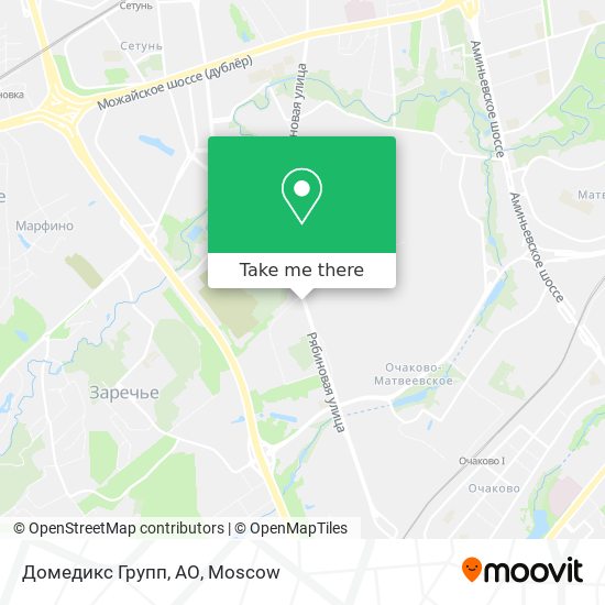 Домедикс Групп, АО map