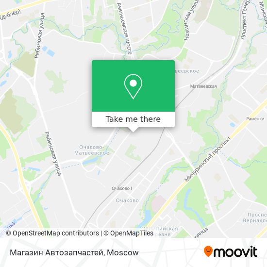 Магазин Автозапчастей map