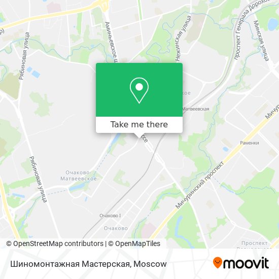 Шиномонтажная Мастерская map