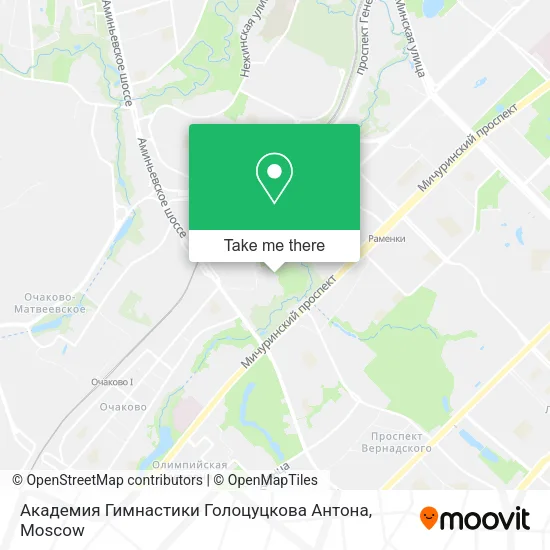 Академия Гимнастики Голоцуцкова Антона map