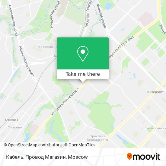 Кабель, Провод Магазин map